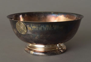 Lot #9490 Arthur Ashe's UNCF Silver Bowl