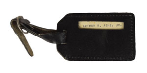 Lot #9487 Arthur Ashe's AmEx Card and Luggage Tag - Image 2