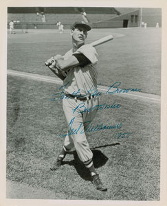 Lot #9347 Ted Williams Vintage Signed Photograph - Image 1