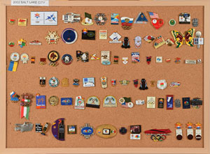 Lot #9640  Salt Lake City 2002 Winter Olympics Pin Collection