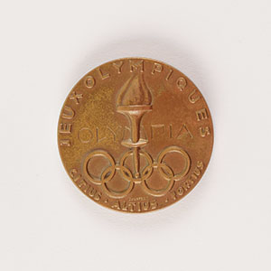 Lot #9571  Stockholm 1956 Summer Olympics Bronze Winner's Medal - Image 1