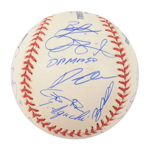 Lot #9348  Chicago White Sox 2005 World Series Champions Team-Signed Baseball with 26 Signatures
 - Image 2