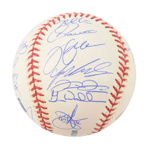 Lot #9348  Chicago White Sox 2005 World Series Champions Team-Signed Baseball with 26 Signatures
 - Image 4