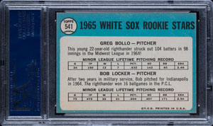 Lot #9142  1965 Topps #541 White Sox Rookies PSA GEM MINT 10
 - Image 2