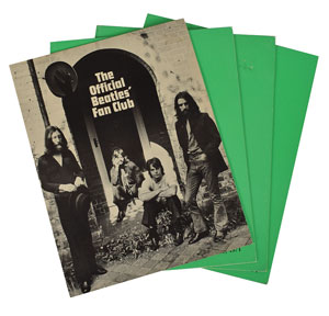 Lot #699  Beatles Fan Club Materials - Image 2