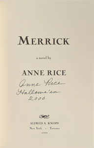 Lot #628 Anne Rice - Image 6