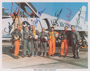 Lot #172  Mercury Astronauts - Image 1