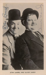Lot #853  Laurel and Hardy