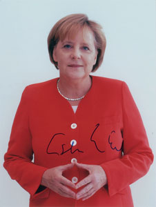 Lot #444 Angela Merkel - Image 1