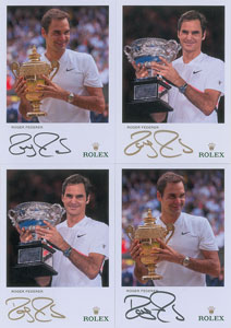 Lot #1001 Roger Federer