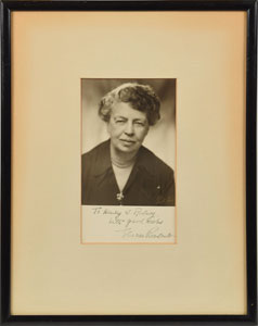 Lot #323 Eleanor Roosevelt