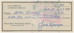 Lot #589 Jack Kerouac and Allen Ginsberg - Image 1