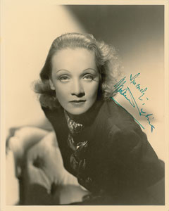 Lot #888 Marlene Dietrich