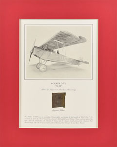 Lot #505  Smithsonian Airplane Relics - Image 6