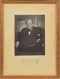 Lot #371 Winston Churchill - Image 1