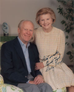 Lot #308 Gerald and Betty Ford - Image 1