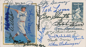 Lot #814  Baseball Hall of Famers - Image 2