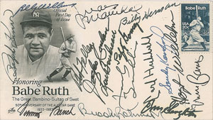 Lot #814  Baseball Hall of Famers - Image 3