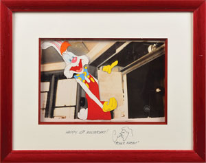 Lot #565 Roger Rabbit production cel from Who