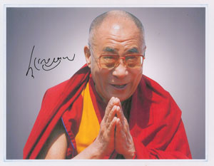 Lot #414  Dalai Lama - Image 1