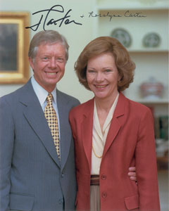 Lot #301 Jimmy and Rosalynn Carter - Image 1