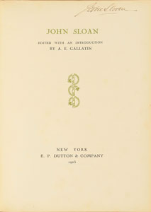 Lot #548 John Sloan - Image 1