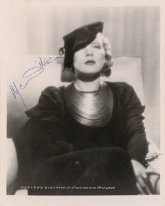 Lot #889 Marlene Dietrich - Image 1