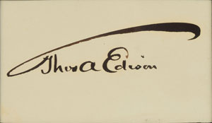 Lot #38 Thomas Edison - Image 2