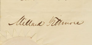 Lot #250 Millard Fillmore and Daniel Webster - Image 2