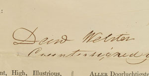 Lot #250 Millard Fillmore and Daniel Webster - Image 3