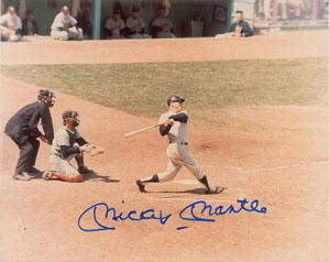 Lot #1009 Mickey Mantle