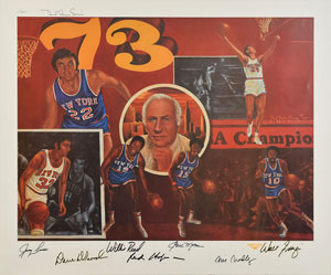 Lot #1012  NY Knicks: 1973