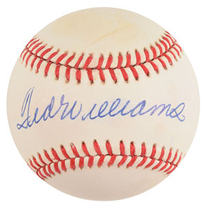 Lot #1020 Ted Williams