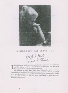 Lot #610 Pearl S. Buck - Image 2