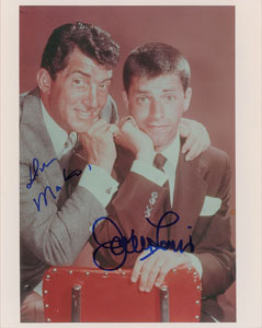 Lot #782 Dean Martin and Jerry Lewis