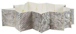 Lot #108 Dave Scott's Apollo 15 Flown Lunar Orbit Monitor Chart - Image 2