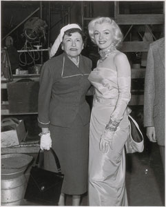 Lot #937 Marilyn Monroe and Louella Parsons - Image 1