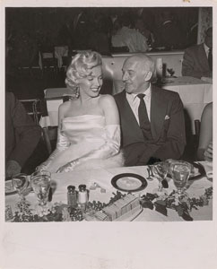Lot #939 Marilyn Monroe and Walter Winchell - Image 1