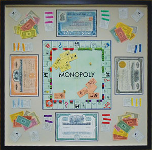 Lot #354  Monopoly Railroads