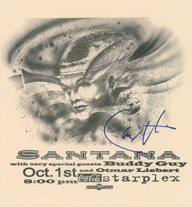 Lot #723 Carlos Santana - Image 1