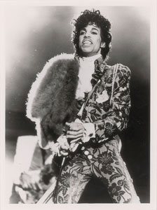 Lot #4073  Prince 1985 Original Vintage Photograph - Image 1