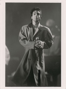 Lot #4101  Prince 1986 Parade Tour Original Vintage Photograph - Image 1