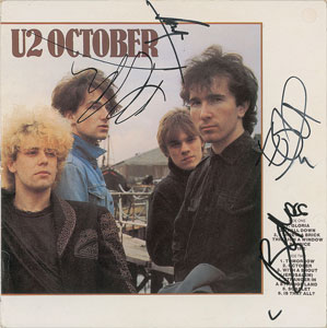 Lot #2630  U2 Signed Album