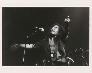 Lot #2446 Bob Marley Photograph - Image 1