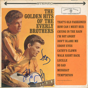 Lot #2227 The Everly Brothers Signed Album - Image 1