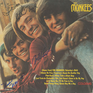Lot #2290 The Monkees Signed Album - Image 1
