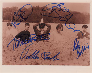 Lot #2801 The Charlatans Signed Photograph - Image 1