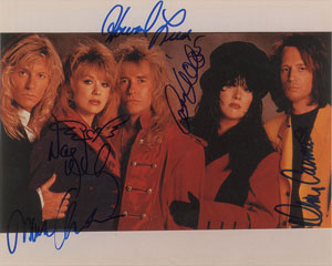 Lot #2425  Heart Signed Photograph