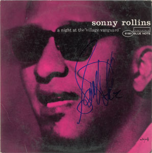 Lot #2216 Sonny Rollins Signed Album
