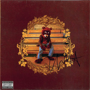 Lot #2830 Kanye West Signed Album - Image 1